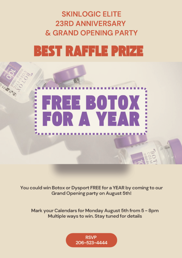 botox for year flyer